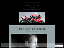 Tablet Screenshot of legacymoto.com